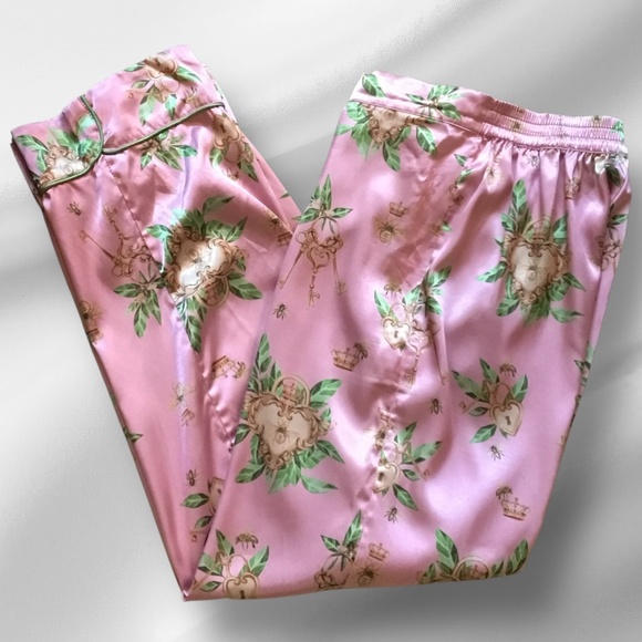 BELLA DESCANSO Biscayne Queen Bee Of Hearts PJ Set - Picture 7 of 16